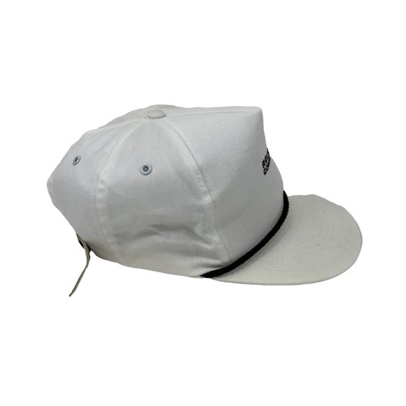 Vintage Trucker White Adjustable Baseball Hat/Cap C185 - Picture 3 of 10